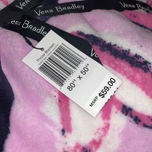Vera Bradley Bedding - NWT Vera Bradley Oversized Cozy Fleece Blanket Vera Bradley Bedding - NWT Vera Bradley Oversized Cozy Fleece Blanket
